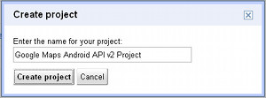 Create Maps Android API Project